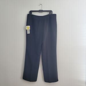 Kasper Petite Black Lana Modern Fit Trousers Pants Size 14P